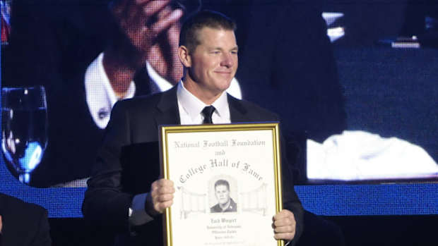 Zach Wiegert 2022 College Football Hall of Fame induction